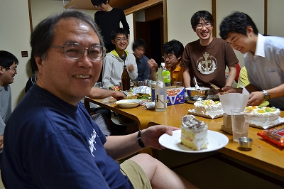 中尾先生誕生日