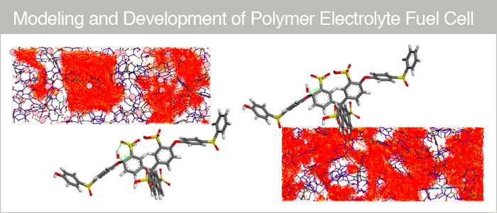 Modeling and Development of Polymer Electrolyte Fuel Cell