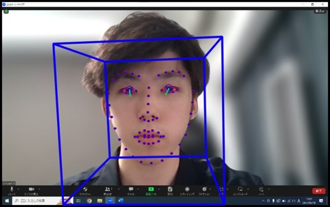 OpenFaceによる顔特徴の抽出
