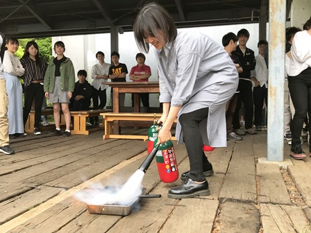 安全講習 消火訓練　2019年度