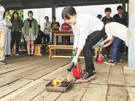 安全講習 消火訓練　2019年度