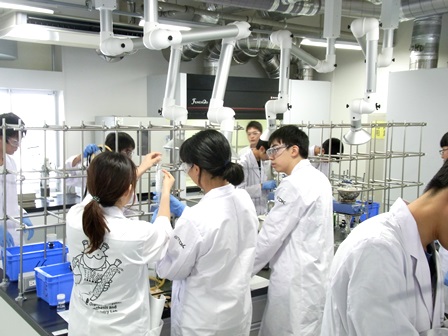 化学グランプリ2019 エクスカーション 工学院大学 Diels-Alder反応 鈴木-宮浦カップリングによる蛍光分子の合成